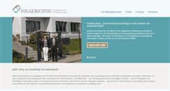 Desktop Screenshot of folgerichtig.net